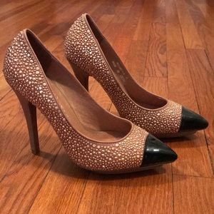 Jeffrey Campbell studded jewel heels